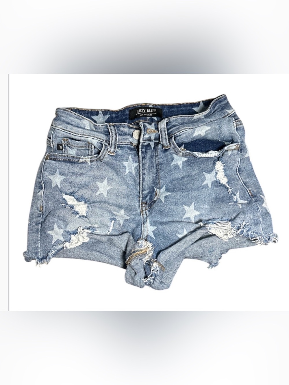 Judy Blue denim star shorts